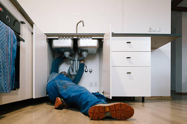 Professional Plumbing technician working in Norge, VA